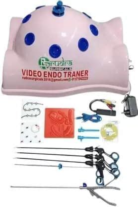 RUDRA SURGICALS Endo Trainer Kit | Laparoscopic Training Set with HD ...