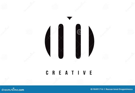 QQ Q Q White Letter Logo Design with Circle Background. Stock Vector ...