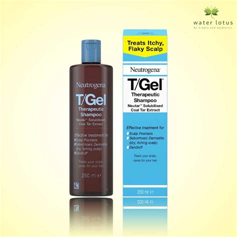 Neutrogena T-Gel Therapeutic Shampoo 250Ml - Water Lotus | Care ...