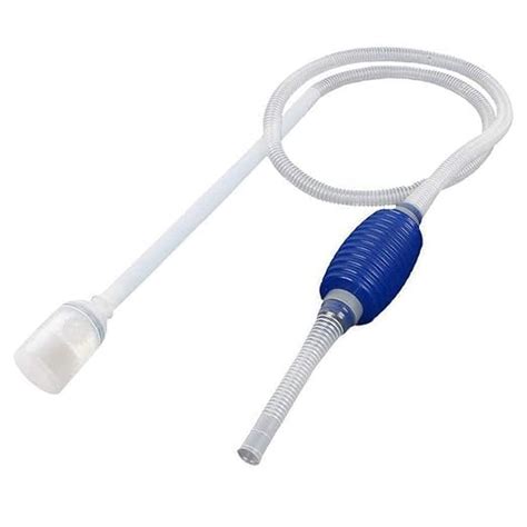 TED TABBIES Aquarium Siphon Vacuum Water Pump Gravel Cleaner(White And ...