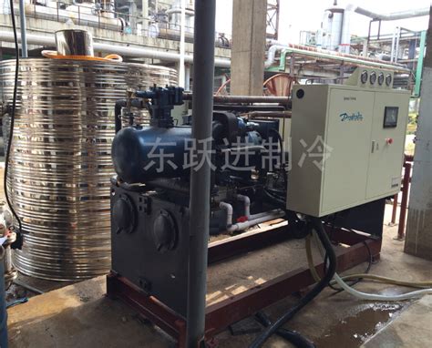 广西柳州水冷螺杆式低温冷冻机应用案例-45℃-深圳市东跃进制冷机电有限公司