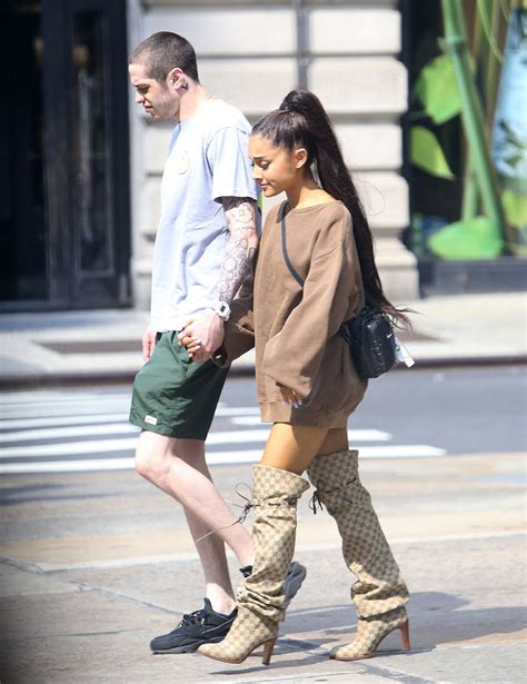Ariana Grande With Her Boyfriend Pete Davidson - New York City 06/18/2018