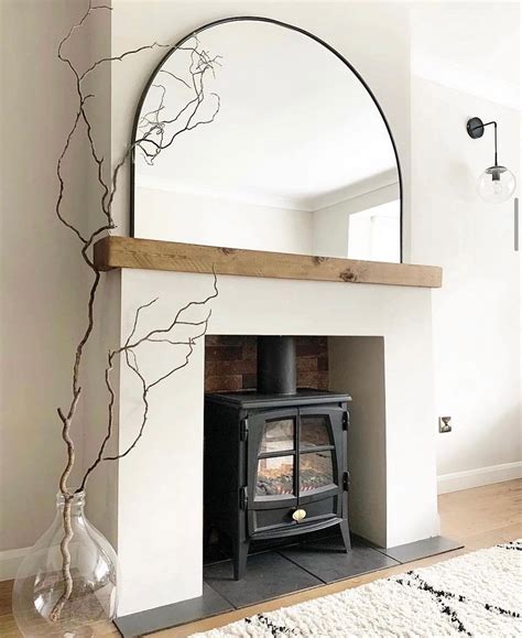 35 Brilliant Mirrors On Fireplace Ideas That You Must Try | Overmantle ...