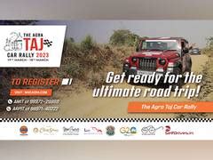 Agra Taj Car Rally 2023: An unconventional way to put the fun back in ...
