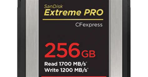 SanDisk 256GB Extreme PRO Type B CFexpress Card Lowest Price in India