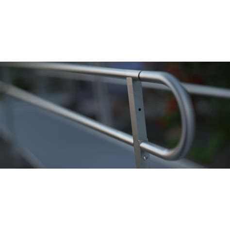 Buy PATHWAY 10 ft. Straight Aluminum Wheelchair Ramp Kit with Solid ...