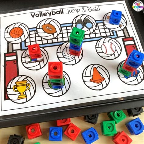 Sports Materials for Kindergarten 的图像结果