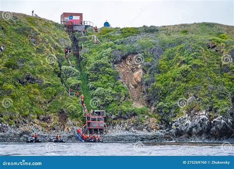 160 Steps Stairway To Cape Horn. Cape Horn is the Southernmost Headland ...