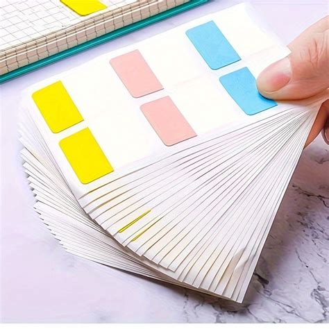Self-Adhesive Writable Index Label Marker Pack for Office – CRAZE