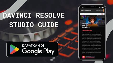 Davinci Resolve Studio Guide APK for Android Download