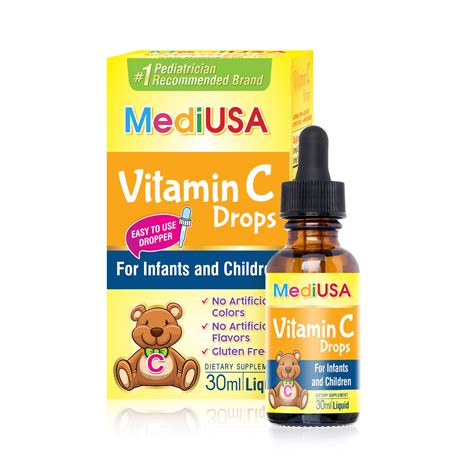 MediUSA Vitamin C Drops 30mL – Minh Phúc Pharma