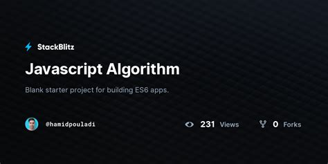 JavaScript Algorithm 的图像结果
