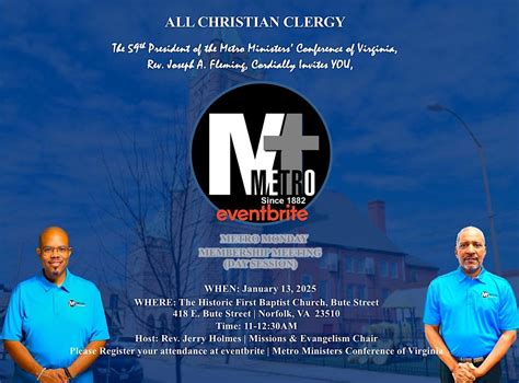 Metro Membership Meeting-Day Session-1st Meeting of 2025, 418 E Van ...