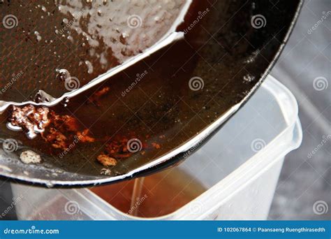 Reused Cooking Oil or Kitchen Waste Stock Photo - Image of fuel ...