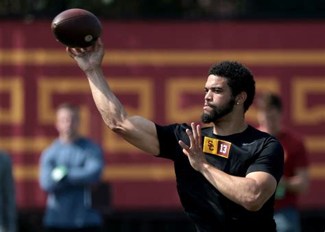 USC pro day: Keenan Allen, Bears pick Caleb Williams' brain - Los ...