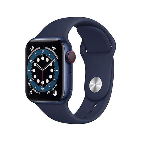 New Apple Watch Series 6 (GPS + Cellular, 40mm) - Blue Aluminium Case ...