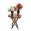 iCare Gifts Beautiful Premium Wooden Folding Side Table/Coffee Table ...