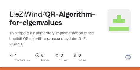 Eigenvalues Using QR Transformations 的图像结果