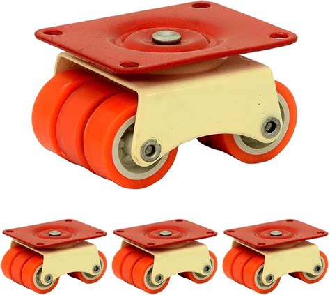 NB Crafted 360 Degrees Moving Caster Wheel with Bearing for furniture ...