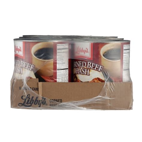 Libby's Hash Corned Beef, 108 Ounce, 6 Per Case