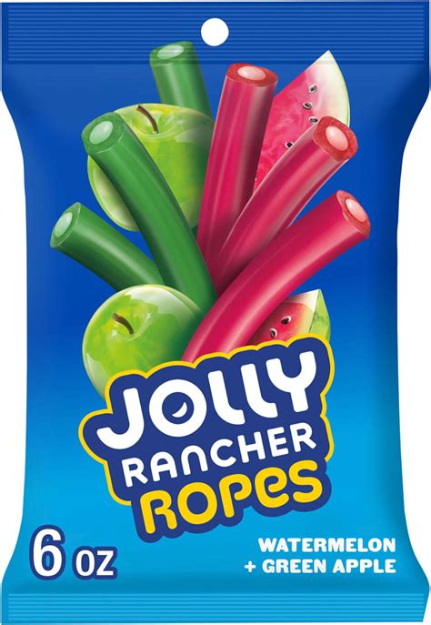Amazon.com : Smiling Sweets Jolly Rancher Ropes One of Each Variety ...