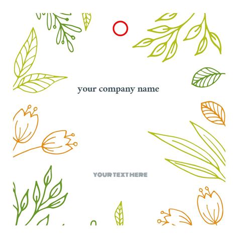 Natural Floral Hang Tags Design | Customize Online | Printo