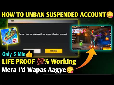 Garena Free Fire Help Center for account suspension: Is it impossible ...