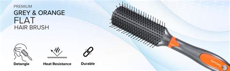 Midazzle Premium Flat Hair Brush (India's Fastest Growing Hair Brush ...