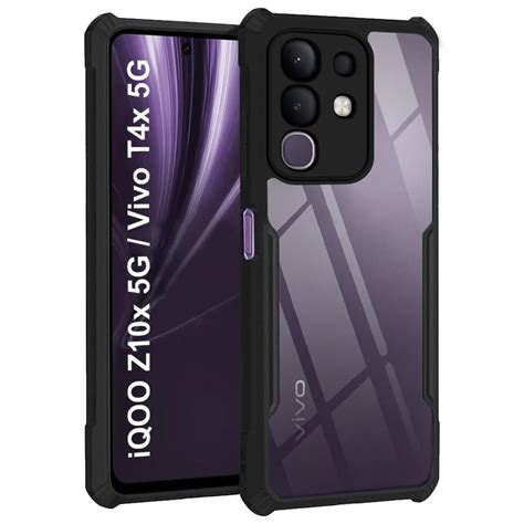 TheGiftKart Back Cover Case for iQOO Z10x 5G / Vivo T4x 5G | Shockproof ...