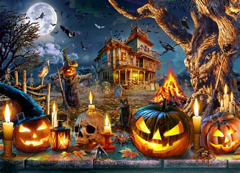 Halloween Picture Puzzles