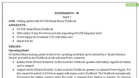 4G LTE TechBook Practical: DEMOD Channel Types & RF Signal Study - Studocu