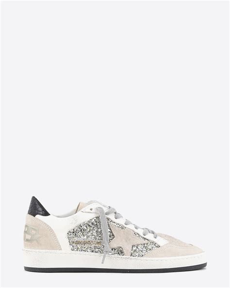 Golden goose on sale paillettes argent