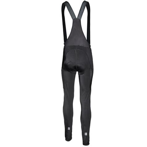 Aerodoc Black Gel Padded Unisex Cycling Pants with 2 Pockets & Reflect