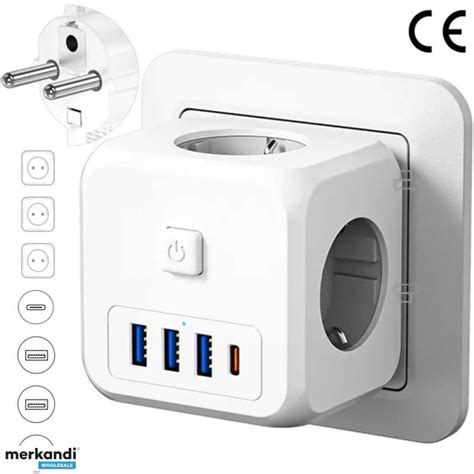 Power Splitter Splitter Charger Thief Adapter 3 Slots - Poland, New ...