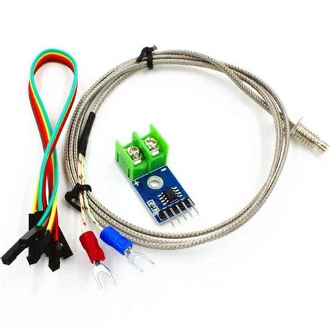MAX6675 Module with K Type Thermocouple Sensor – Indian Hobby Center