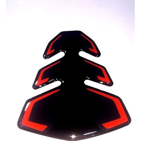 Sticker Light Bajaj Pulsar Tank BS6 PAD RED Black (Original) PAD(Fully ...