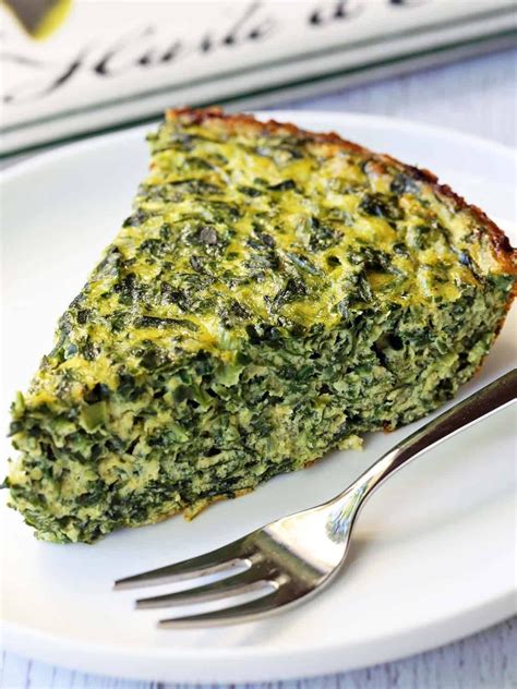 Crustless spinach pie greek spanakopita – Artofit