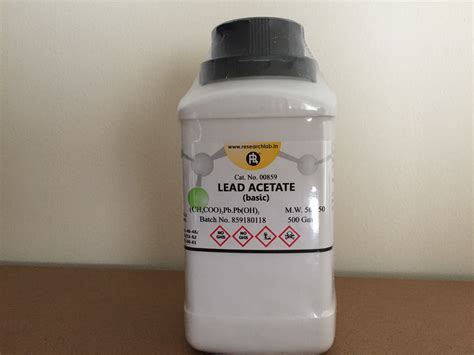51404-69-4-Lead-Acetate-Basic-500 - Excichem - Research Chemicals for ...