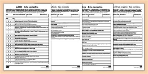 Specjalne potrzeby edukacyjne | Neuroróżnorodność | Test diagnostyczny