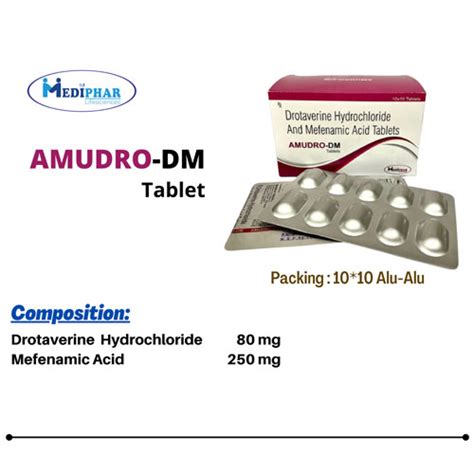 AMUDRO-DM TABLETS Mediphar Lifesciences Pvt Ltd