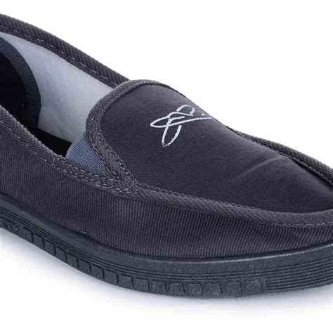 Buy A-HA Grey Casual Non Lacing Shoes For Men WALKER-E By Liberty
