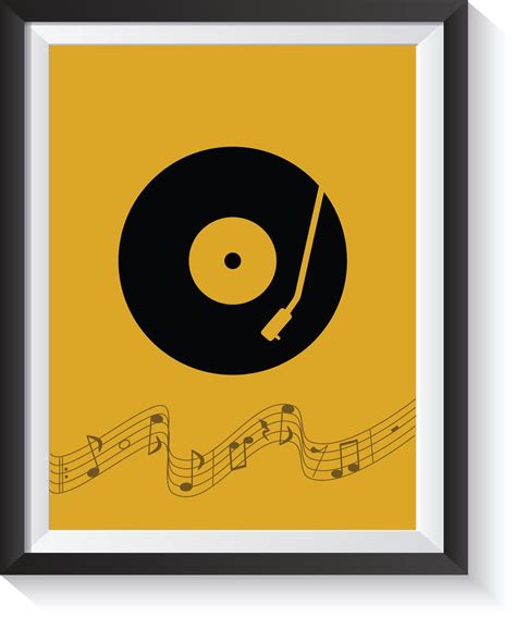 Minimalist Music Poster Ready to Print Vector 19484359 Vector Art at ...