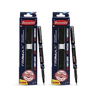 Reynolds TRIMAX 2 CT POUCH - BLACKI Lightweight Roller Pen With ...