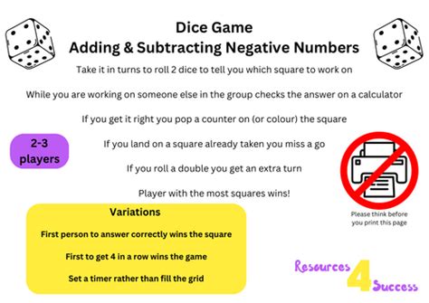 Image result for Adding Subtracting Negative Numbers Game