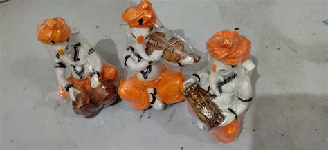 Ganesha Playing Tabla, Dholak, And Violin | Set Of 3 Ganesha ...