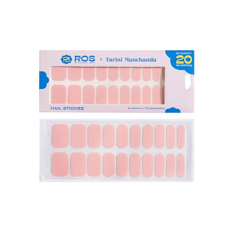 ROS Beauty Nail Stickies | 20 Count | Easy-to-Apply Vibrant Nail Art ...
