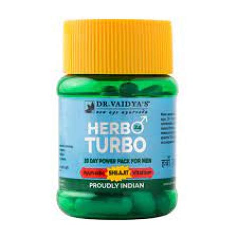 Dr. Vaidya's Herbo 24 Turbo Capsule - Medical Help Desk