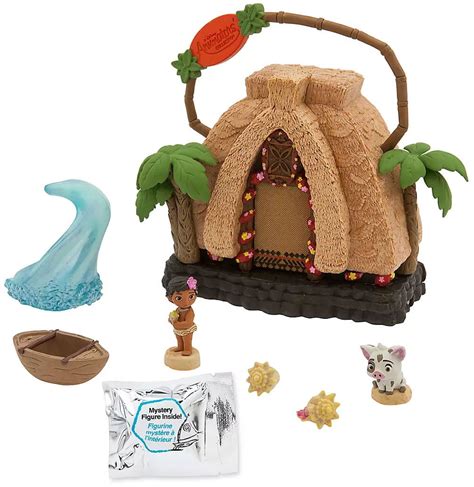 Buy Moana Animators' Collection Motunui Island Surprise Micro Playset ...