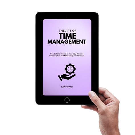 The Art of Time Management – Elevated Pace