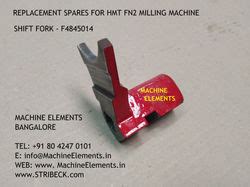 Spares for HMT FN2 Milling | Machine Elements